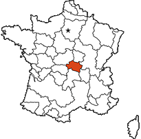 Bourbonnais Map