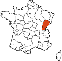 FRANCHE-COMTE Map